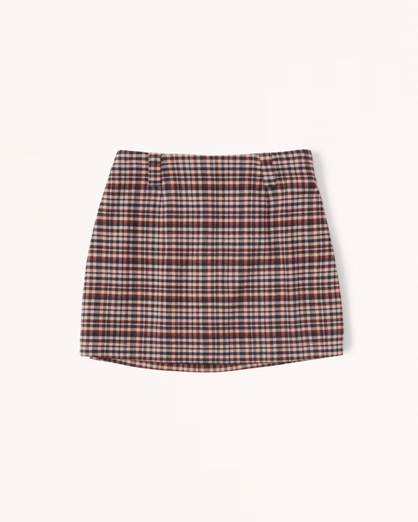 Women's Clean Menswear Skort | Women's Bottoms | Abercrombie.com | Abercrombie & Fitch (US)