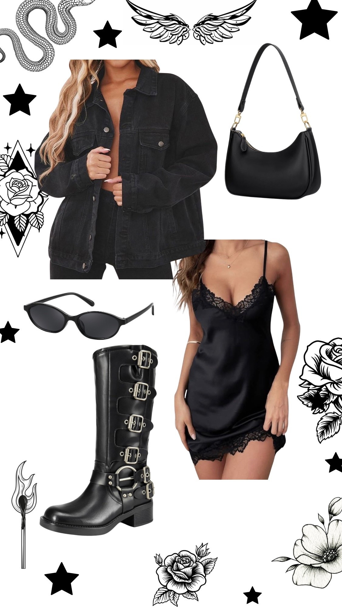 Edgy Amazon outfit inspo

#LTKootd #LTKMidsize #LTKgrwm
