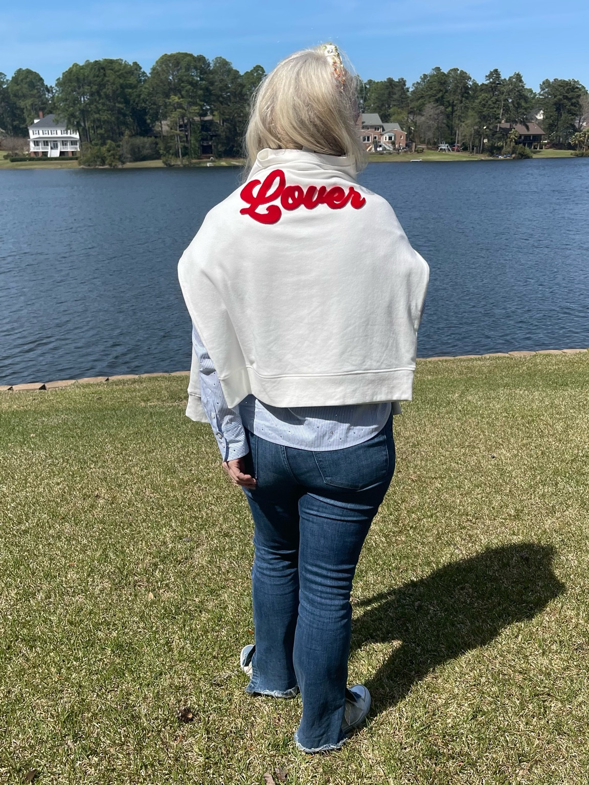 The coziest sweatshirt ❤️ Use code: JUJU20 sitewide on regularly priced items at Fairley Fancy.