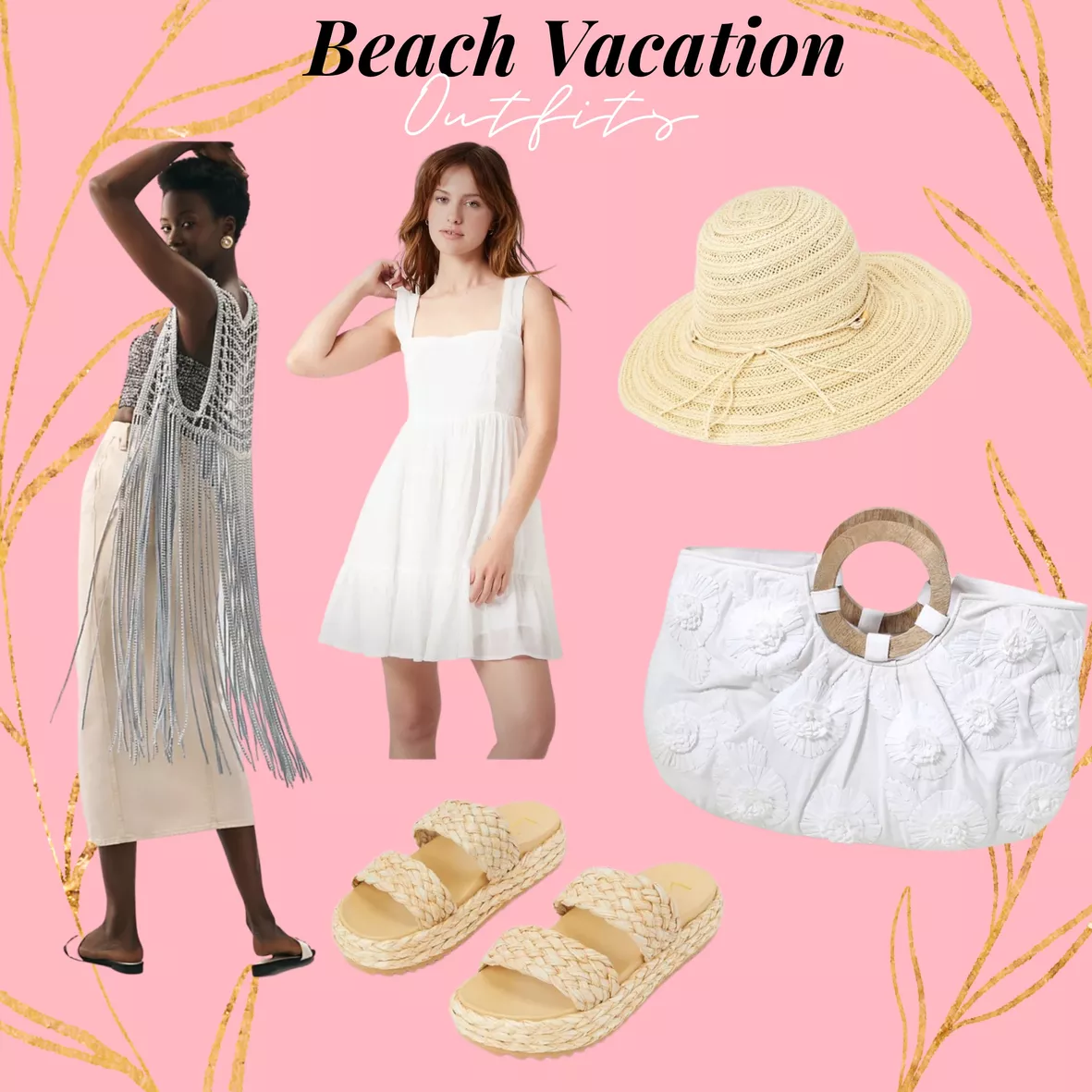 PINK VACATION OUTFIT - Beautifully Seaside