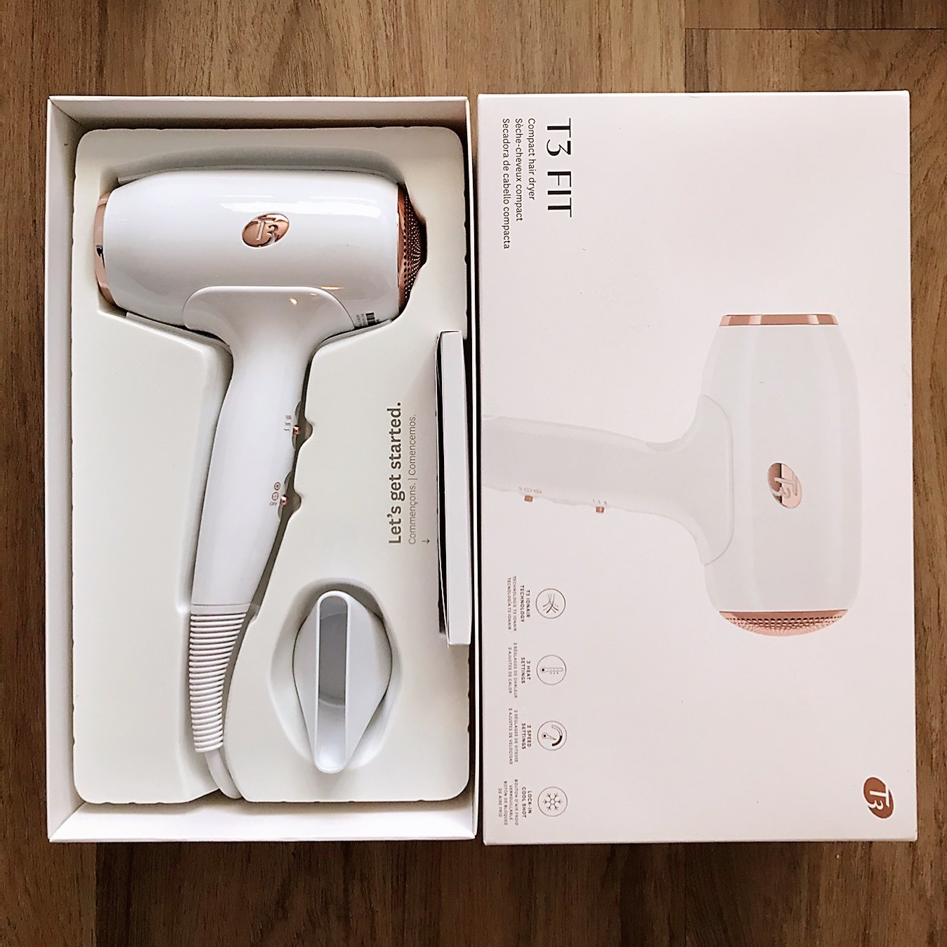 T3 Fit Compact Hair Dryer - For Every Hair Type T3 Micro
 | Amazon (US)
