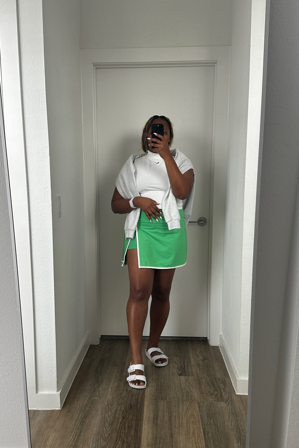 Another day, another casual WFM fit. I am trying to get dressed more each day but also be comfy enough to walk in my treadmill. A tennis skirt is the perfect way to do both!

#LTKStyleTip #LTKFindsUnder50 #LTKMidsize