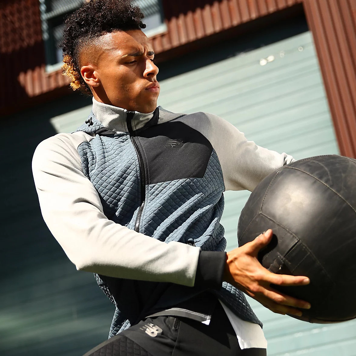 NB Heat Loft Full Zip Hooded Jacket | New Balance Athletic Shoe