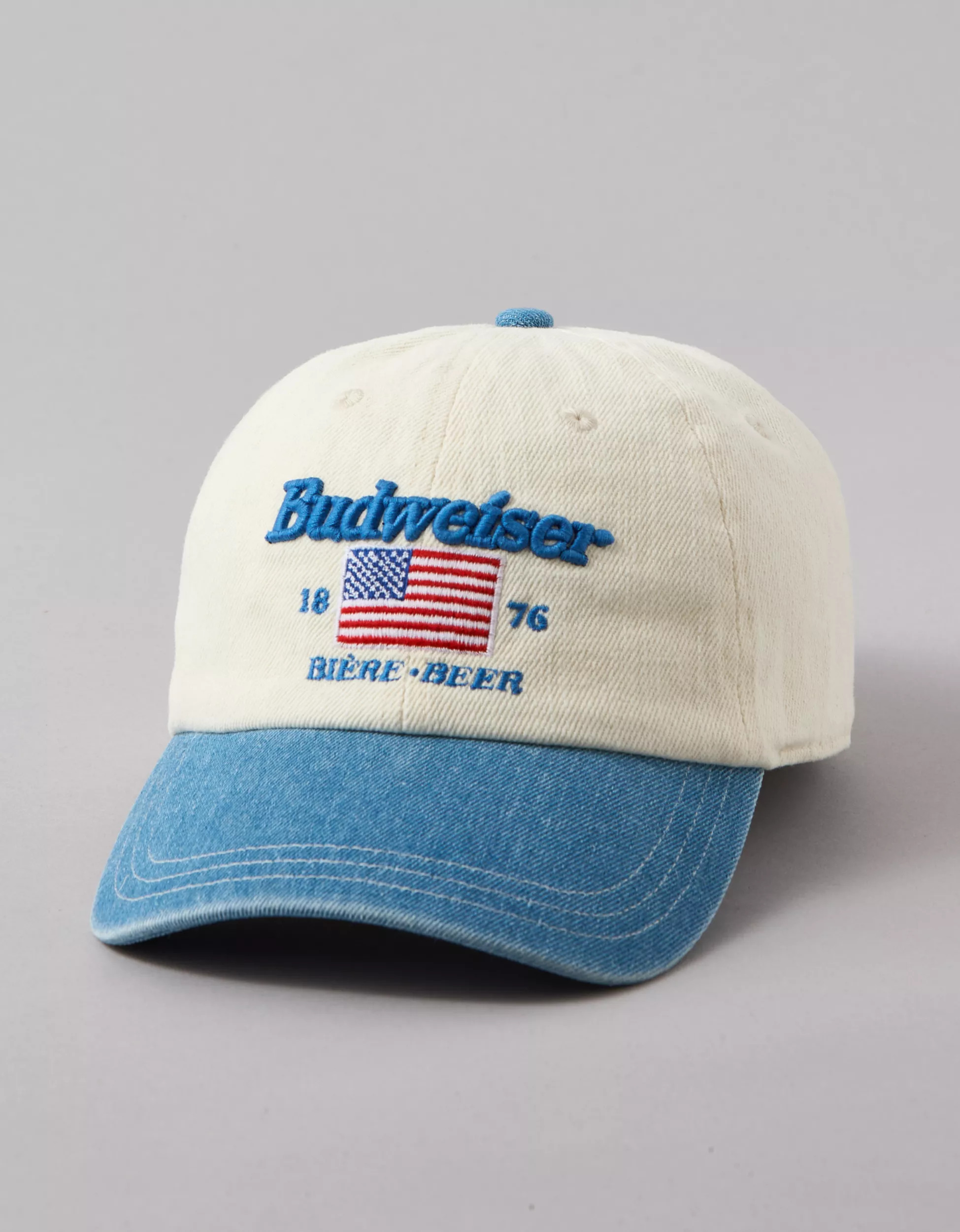 AE Budweiser USA Baseball Hat | American Eagle Outfitters (US & CA)