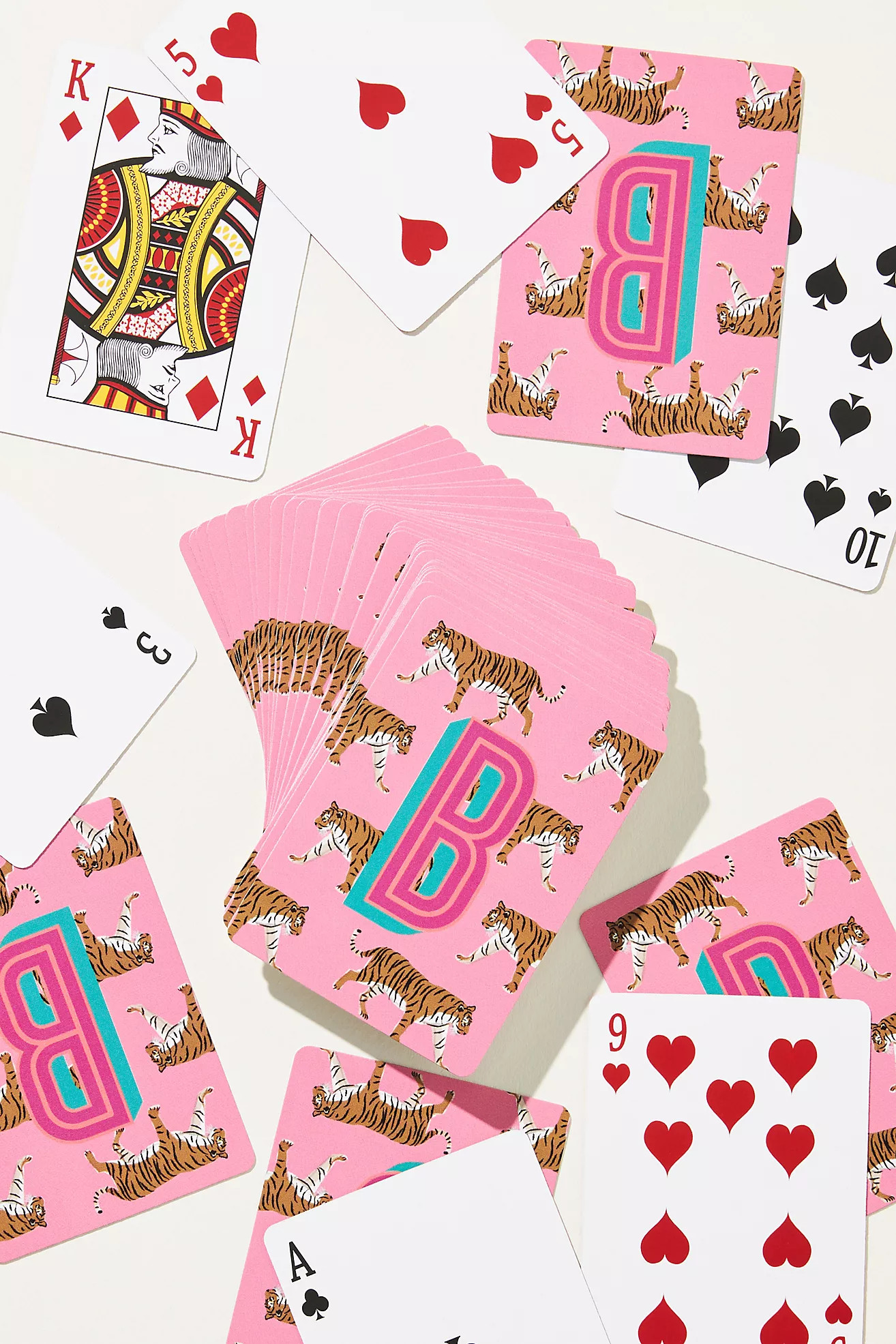 Clairebella Maya Monogrammed Playing Cards | Anthropologie (US)