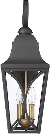 Signature Hardware 440657 Cardigan 2 Light 21" Tall Outdoor Wall Sconce | Amazon (US)