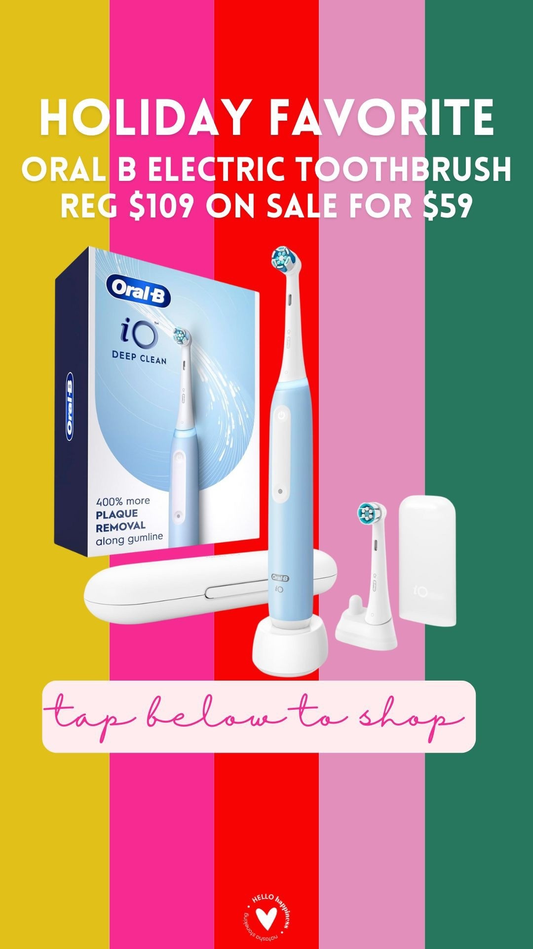 holiday favorite | Oral B electric toothbrush on sale for $59 

#LTKGiftGuide #LTKHoliday #LTKSaleAlert
