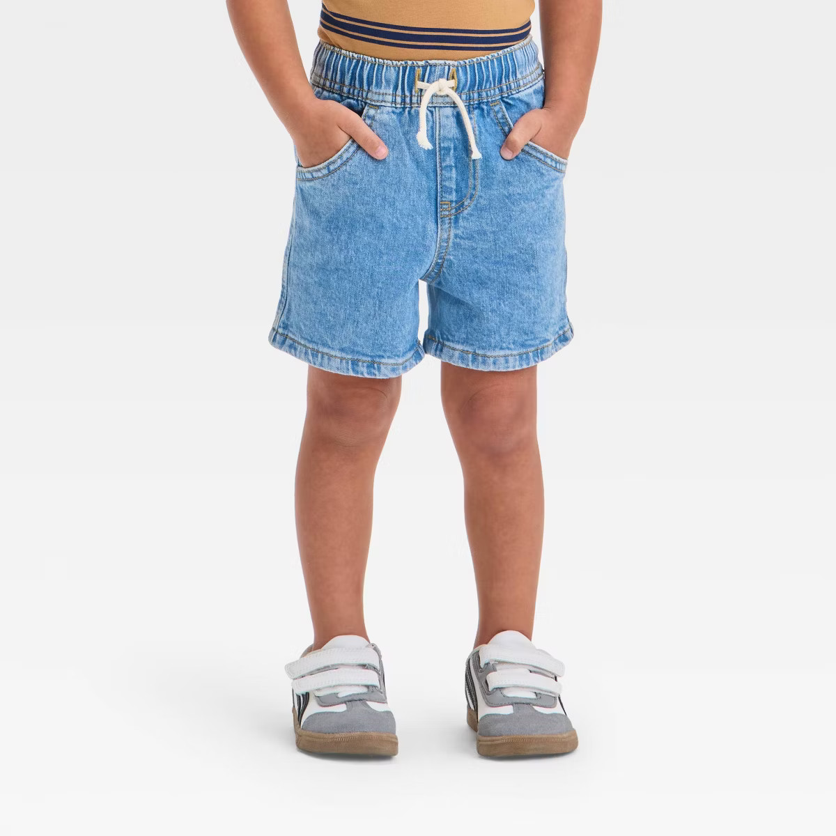 Toddler Boys' Pull-On Denim Shorts - Cat & Jack™ | Target