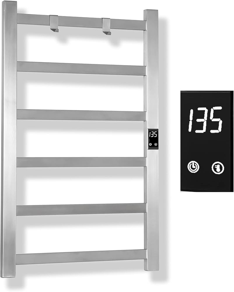 Topdattion Electric Towel Warmer | Super Thin | with Timer & Temperature Multi-Level Adjustments ... | Amazon (US)