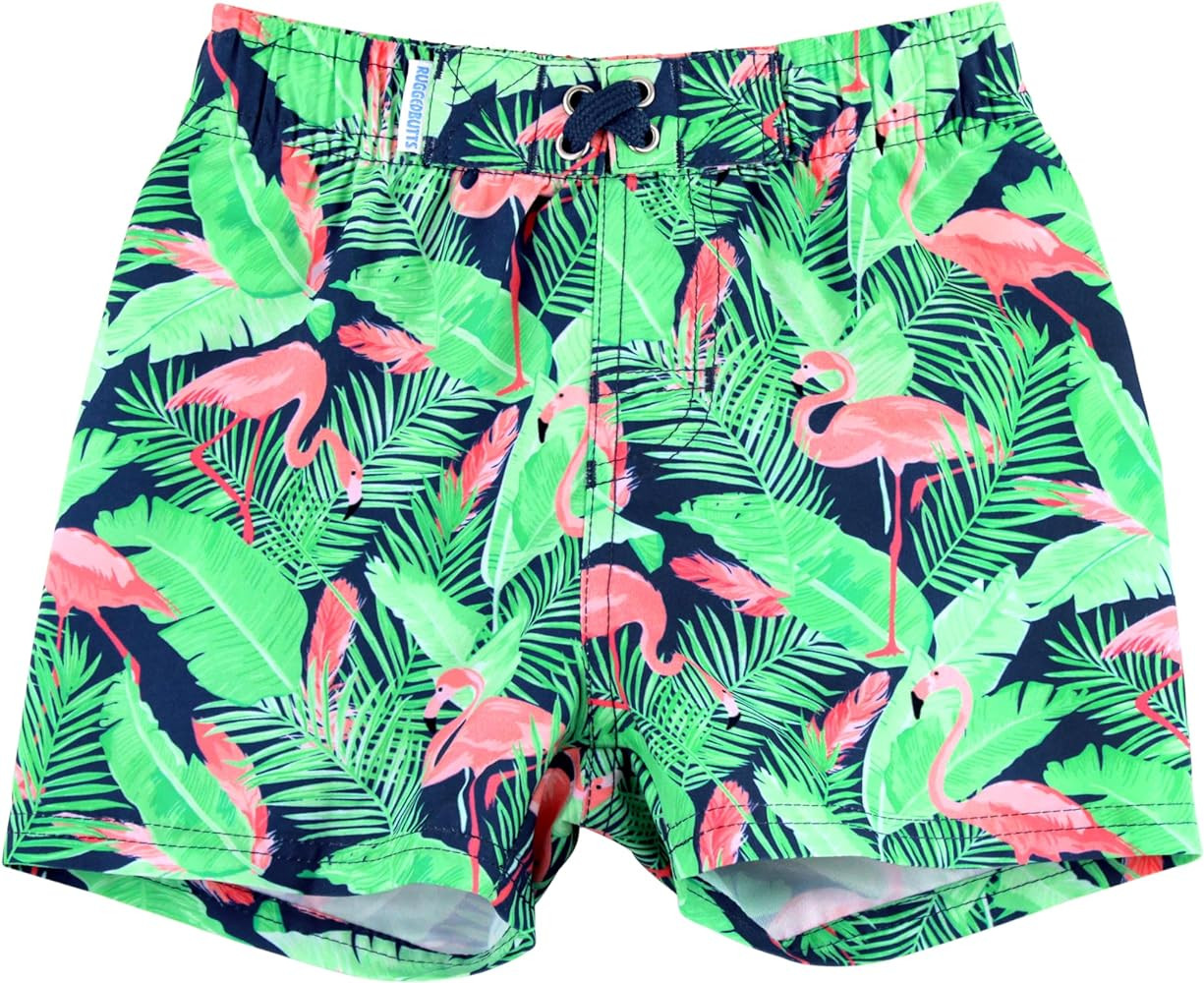 RUGGEDBUTTS Boys UPF50+ Sun Protection Animal Swim Trunks | Amazon (US)
