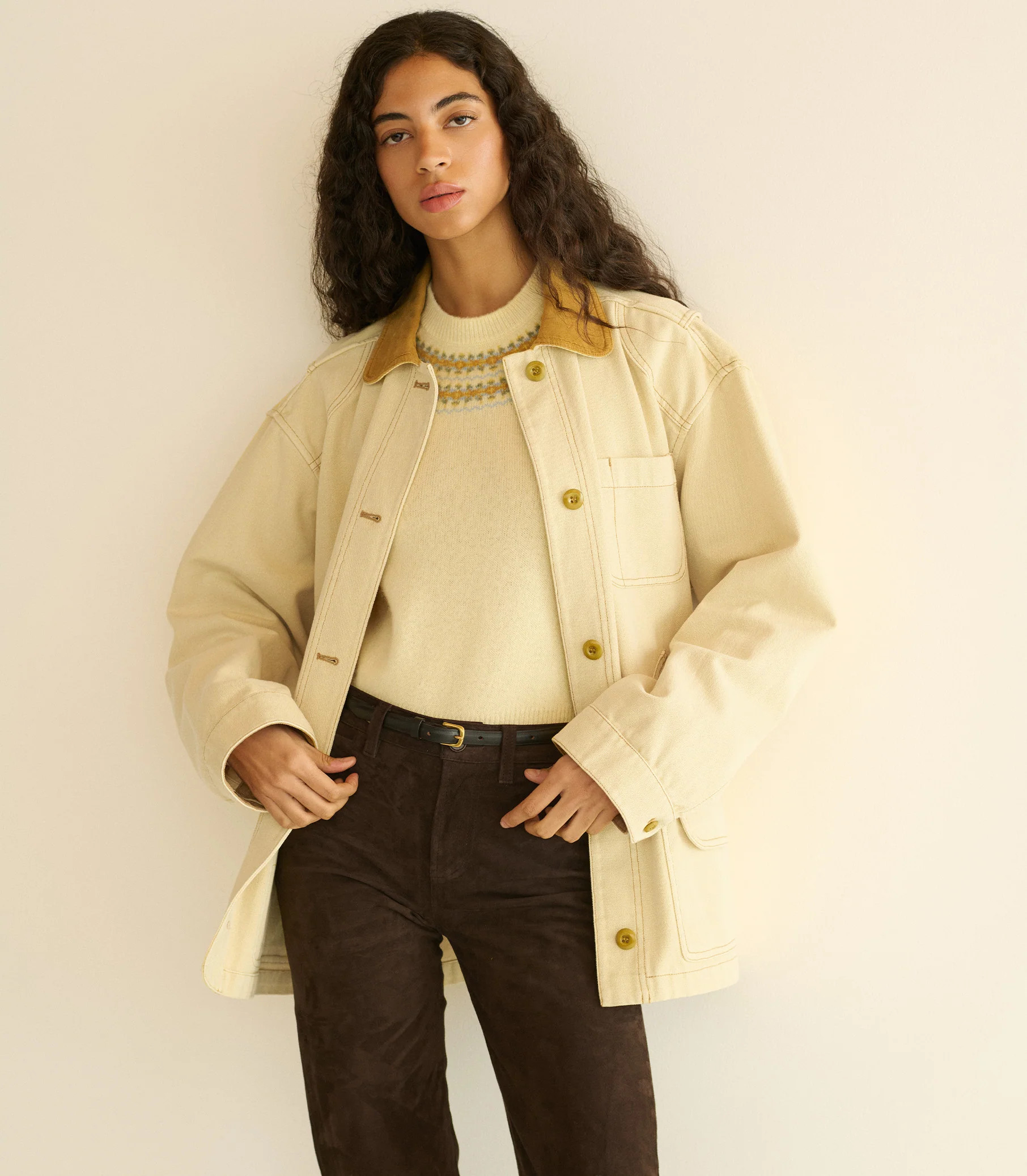 Pascual Jacket - Straw | DÔEN | DOEN