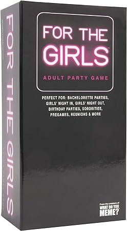 For The Girls - The Ultimate Girls Night Party Game - by What Do You Meme? | Amazon (US)