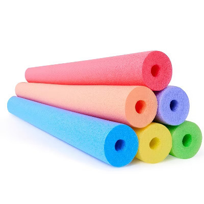 Joyfy Pool Noodles, Multicolor Pool Noodles Foam, 6 Pack 48 Inch Floating Foam Tube, Hollow Swim Noodles for Swimming Pool Floating&Craft Projects | Target