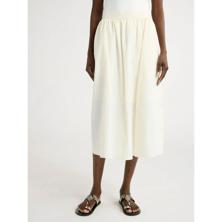 Scoop Women’s and Women's Plus Volume A-line Skirt, Sizes XS-4X | Walmart (US)
