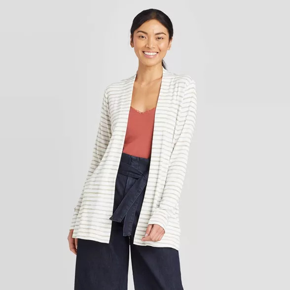 Women's Open Neck Cardigan - A New Day™ | Target