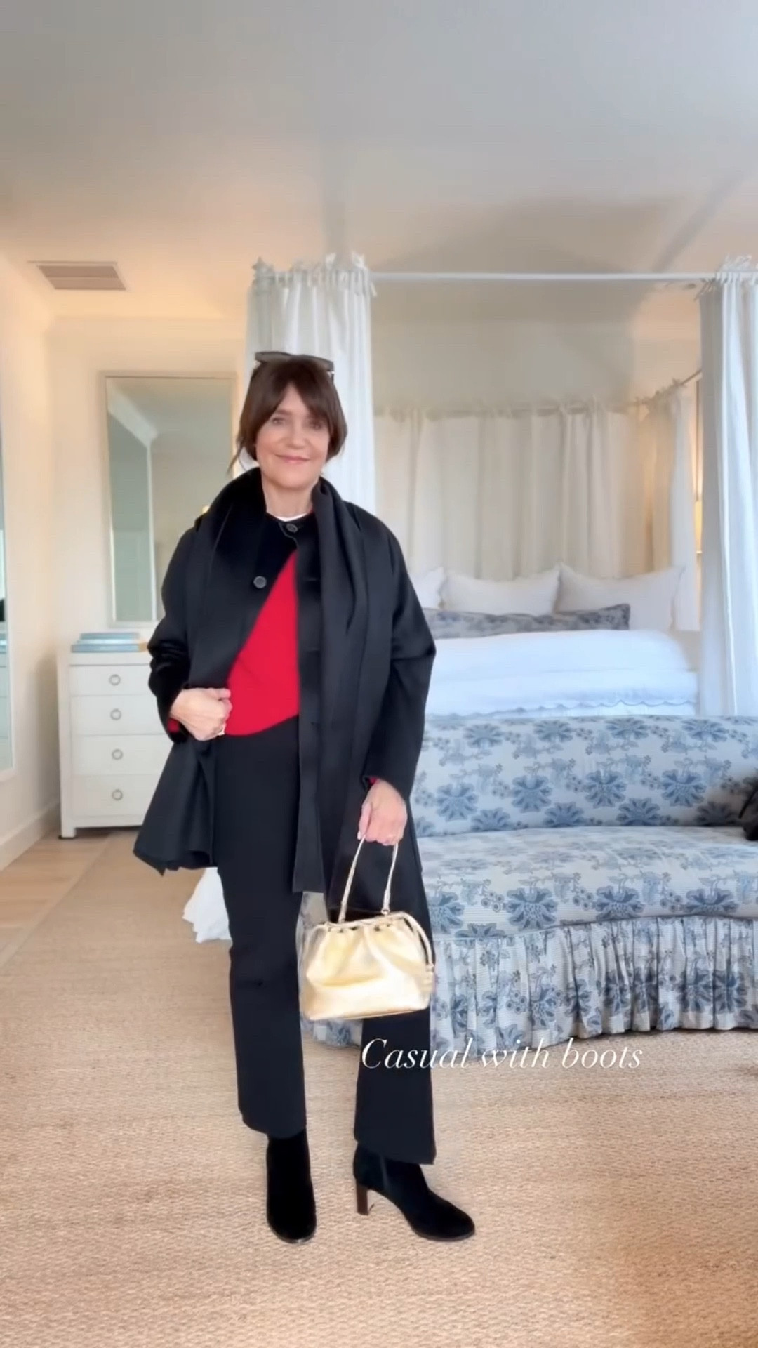 The VIRAL pant thats back in stock! ✨🤍 
✔️comfortable
✔️perfect for travel 
✔️versatile 

@JCrew 

#LTKOver40 #LTKHoliday #LTKSeasonal