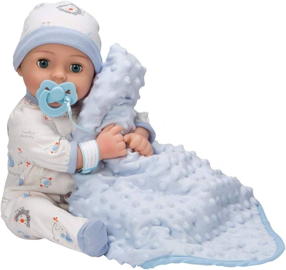 ADORA Adoption Baby Boy Handsome - 16 inch Realistic Newborn Baby Doll with Accessories and Certi... | Amazon (US)