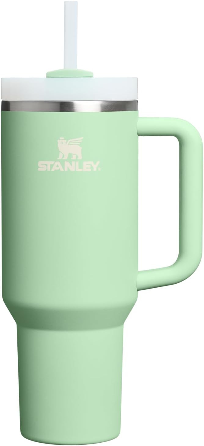 STANLEY Quencher H2.0 Tumbler with Handle and Straw 40 oz | Flowstate 3-Position Lid | Cup Holder... | Amazon (US)