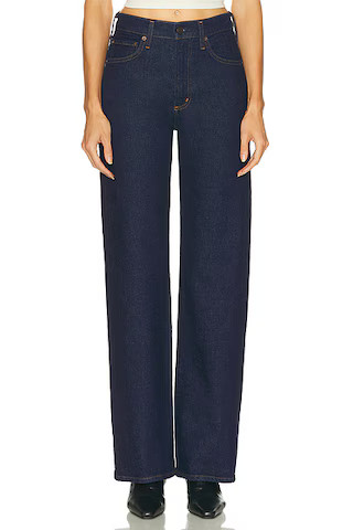 Harper Mid Rise Relaxed Straight Jeans | FWRD 