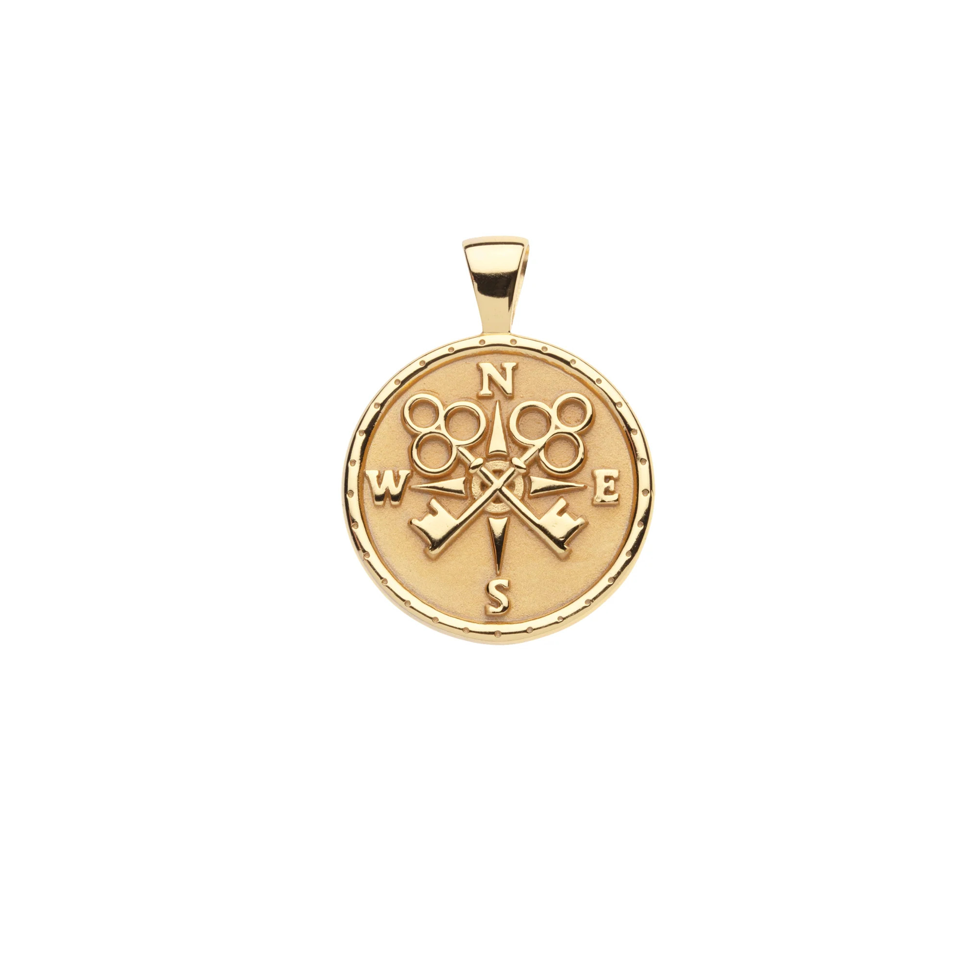 FOREVER JW Small Pendant Coin | Jane Win