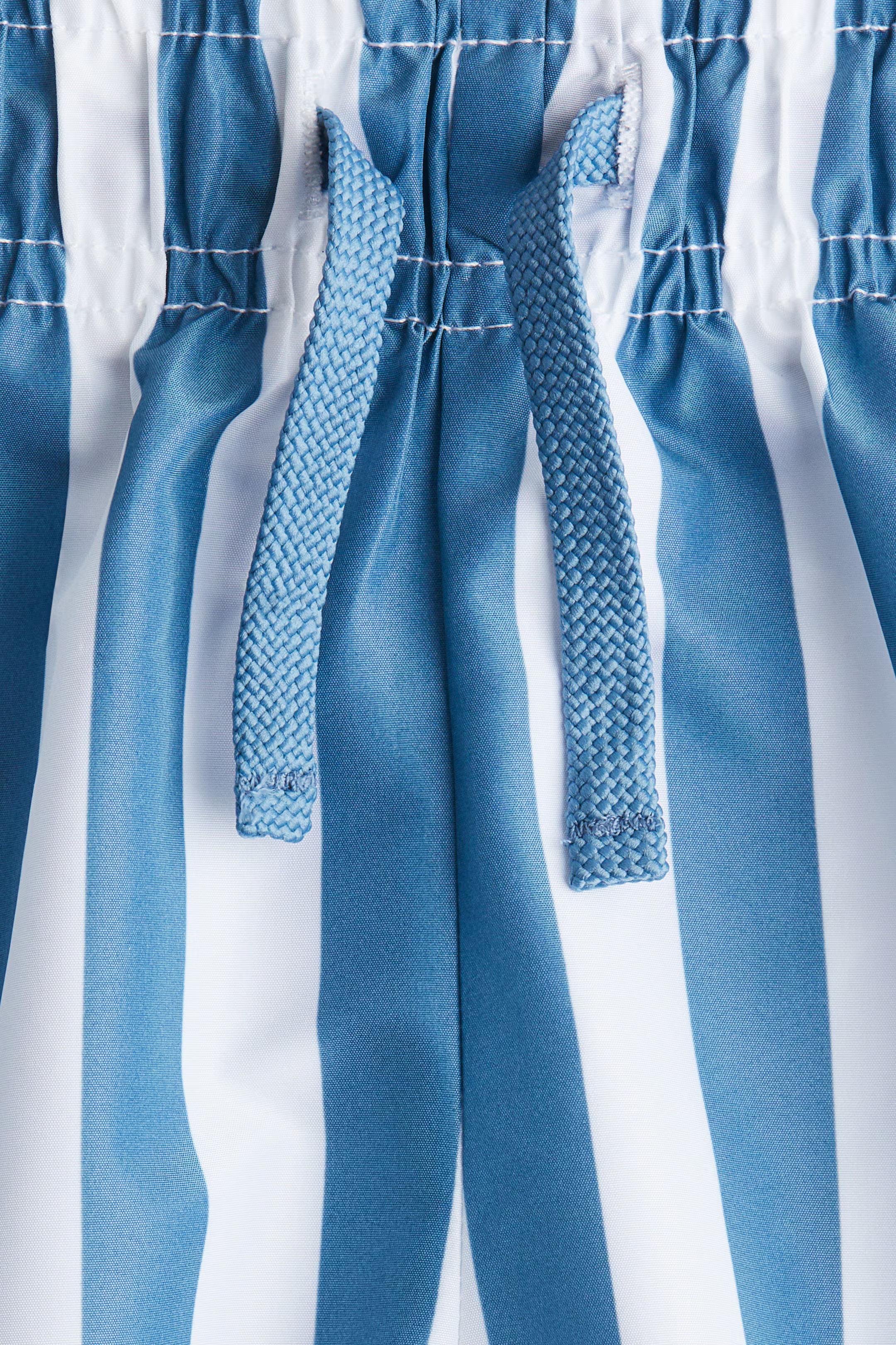 Printed Swim Shorts - Blue/white striped - Kids | H&M US | H&M (US + CA)