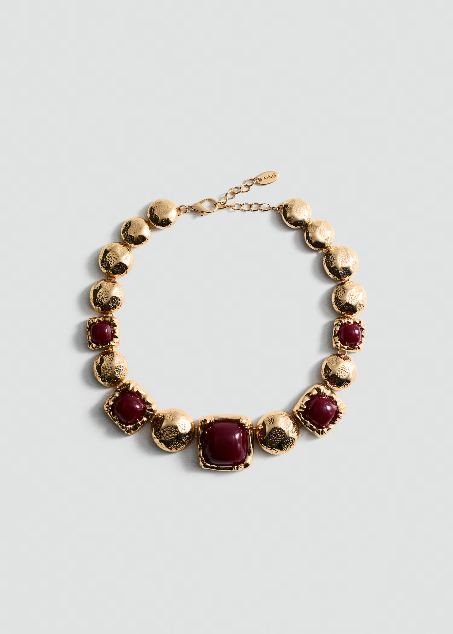 Collier boules combiné - Femme | MANGO France métropolitaine | Mango EU