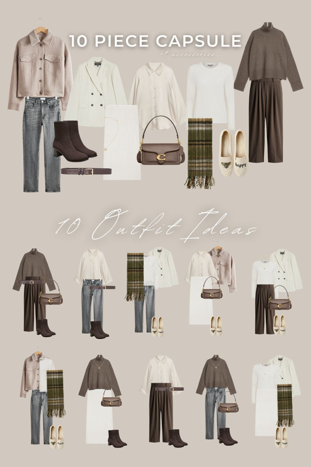 I love to create small capsule wardrobes, especially for travel or for pre-planning outfits for a week or two ahead. It just simplifies life! This one is built of natural materials and is perfect for the transitional season. You can use code SANDRA30 for a discount on the shoes.  

 #LTKSeasonal #LTKStyleTip #LTKTravel