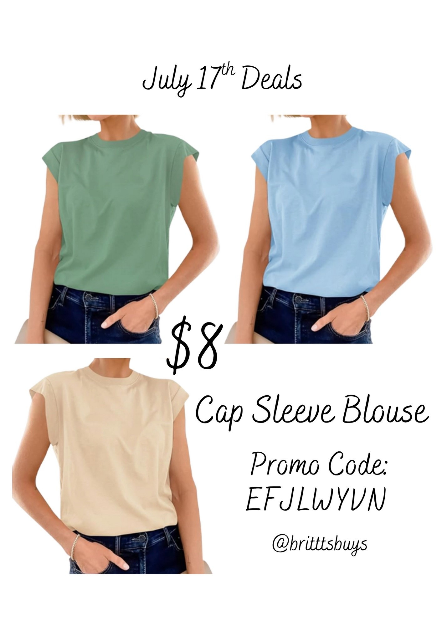 The cutest every day top! Dress up or dress down for $8 with promo code!! 🩵

#LTKStyleTip #LTKWorkwear #LTKBump