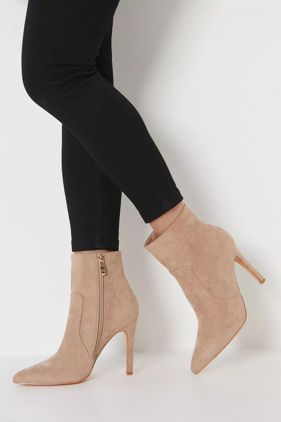 Josephine High Stiletto Heel Pointed Ankle Boots | Oasis UK & IE