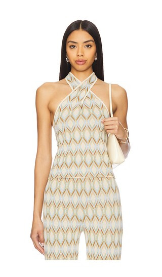 Leah Top in Cream | Revolve Clothing (Global)