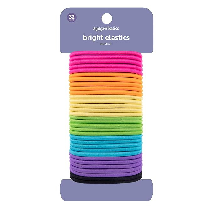 Amazon Basics Bright Elastics 4 MM 32 Count | Amazon (US)
