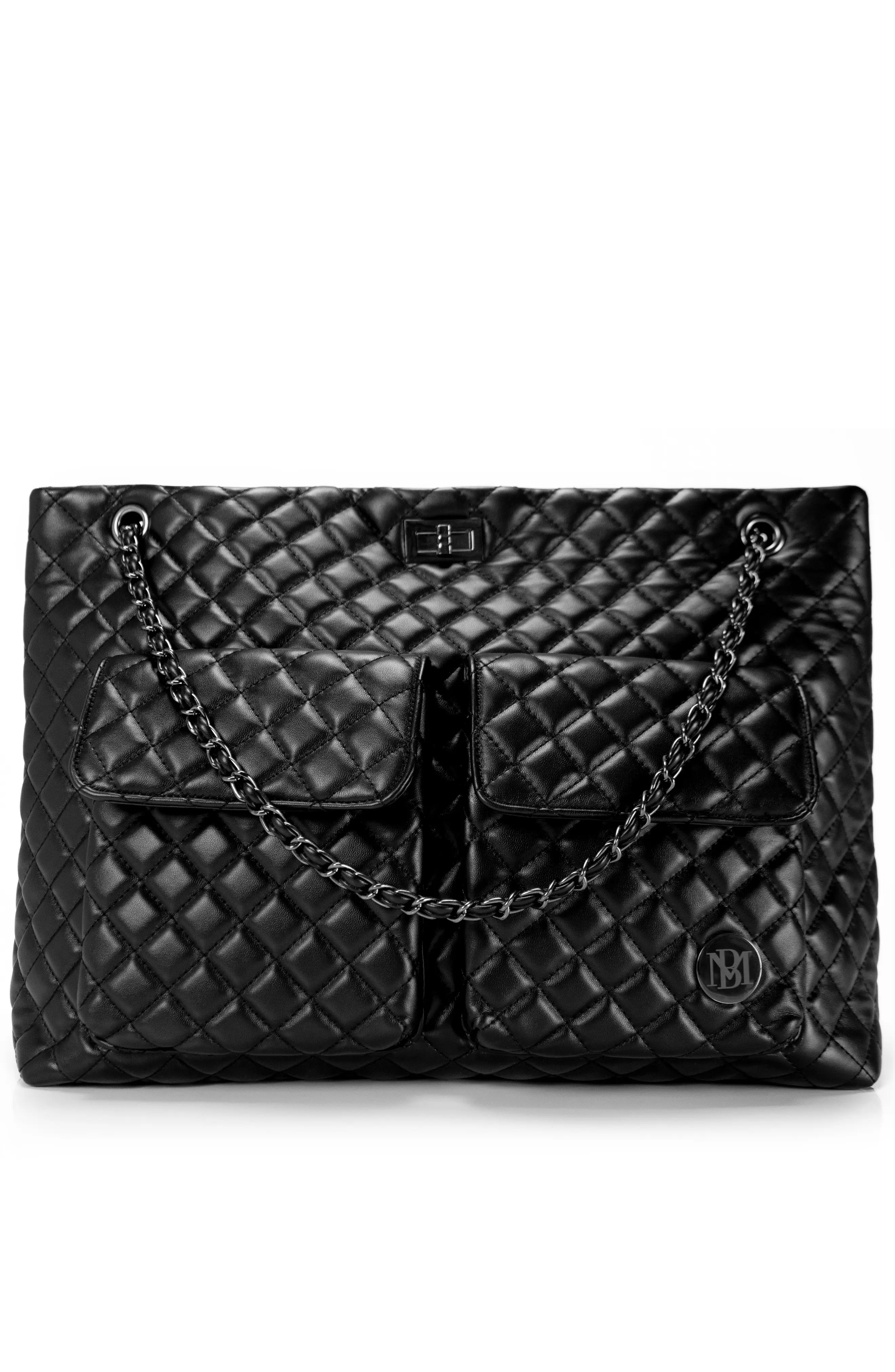 Diana Quilted Vegan Leather Weekender Duffel Bag (Women) | Nordstrom | Nordstrom