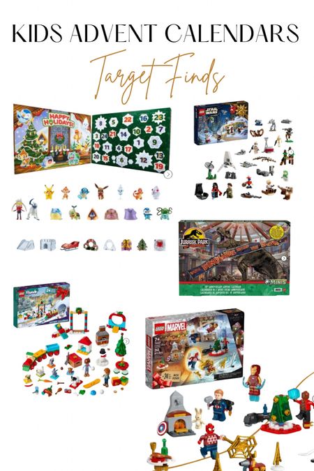 My top 2023 advent calendar picks for kids. These are all in stock at the moment and will arrive within a few days 

Advent calendar, target finds, target kids, Christmas 2023, pokemon, avengers, Jurassic park, dinosaur  

#LTKGiftGuide #LTKkids #LTKfamily