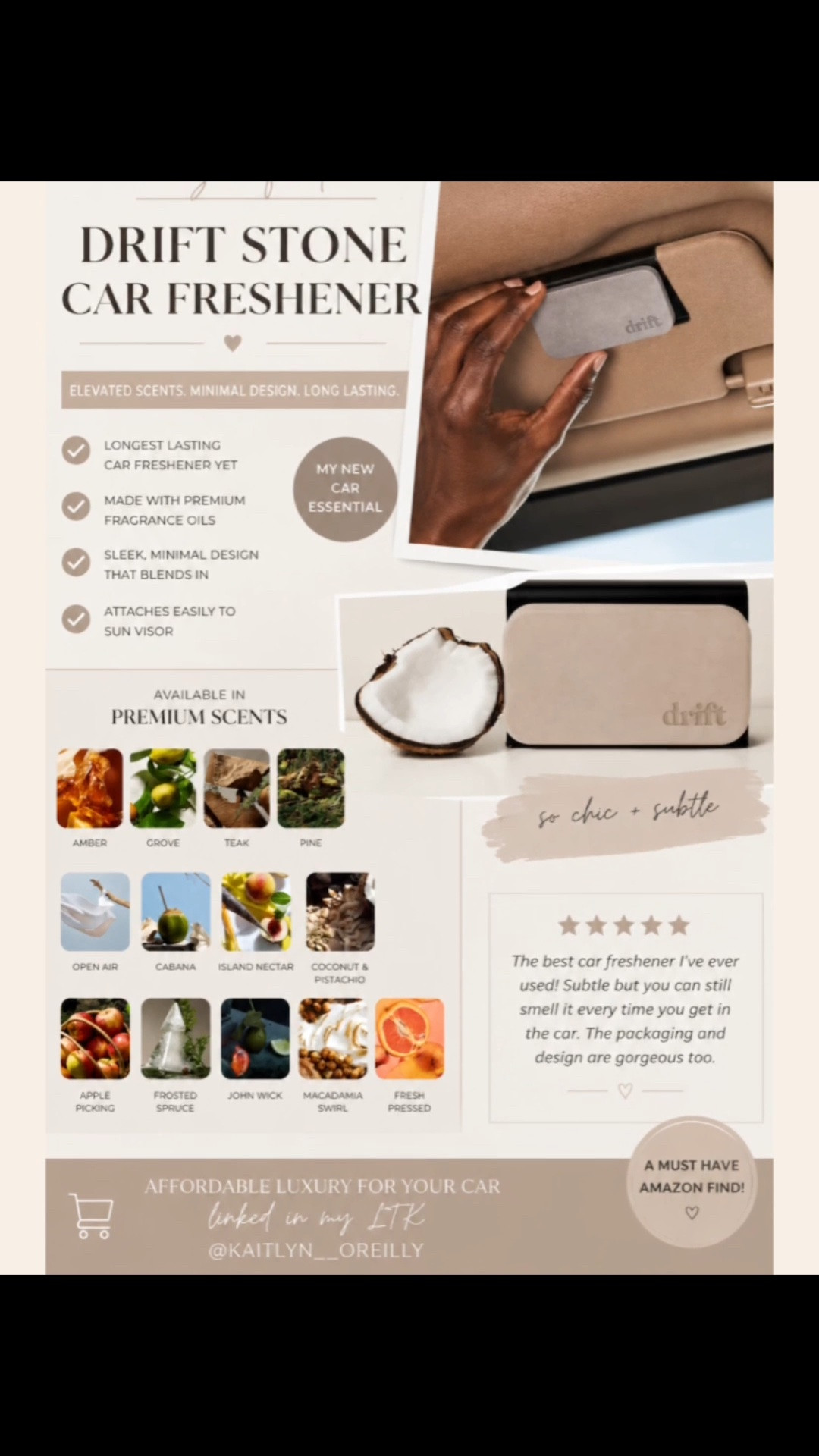 Amazon finds that are actually worth adding to your cart.

Sharing practical, unique, and aesthetic products that make everyday life a little easier. Everything is linked.

#amazonfinds #amazonmusthaves #amazonfavorites #founditonamazon #amazonhome #amazontravel #amazondeals #ltk #ltkcreator #amazoninfluencer #shopamazon #viralfinds

#LTKSaleAlert #LTKBeauty #LTKselfcare #LTKTravel #LTKBeauty #LTKOver40 #LTKHome