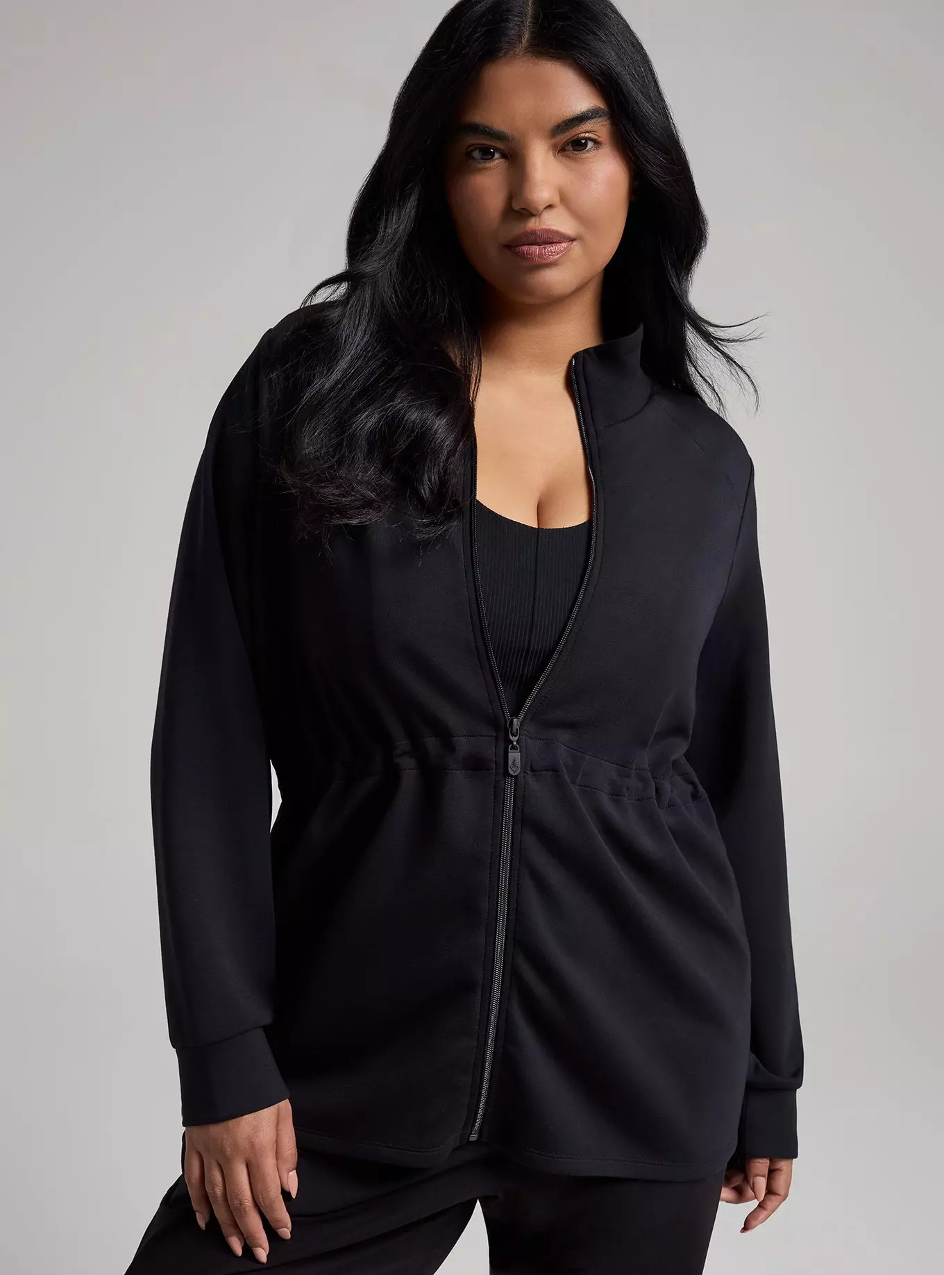 TRU Cupro Active Zip-Up Jacket | Torrid (US & Canada)