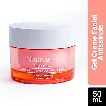 Neutrogena Gel Creme Facial Antissinais Bright Boost, 50ml | Amazon (BR)