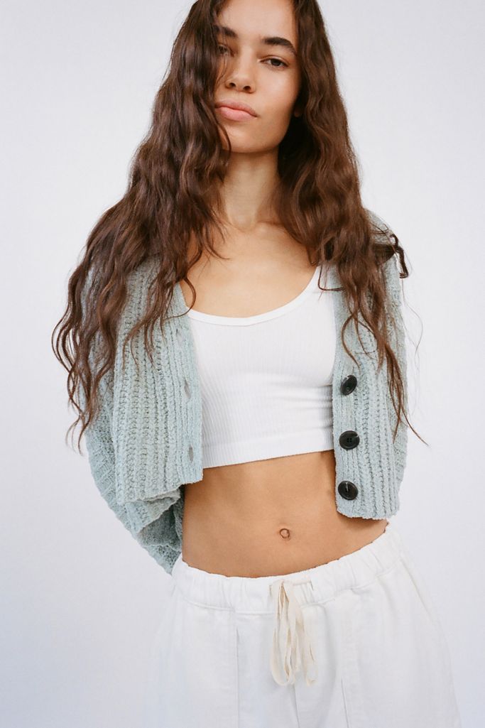 UO Ashlyn Batwing Cropped Cardigan | Urban Outfitters (US and RoW)