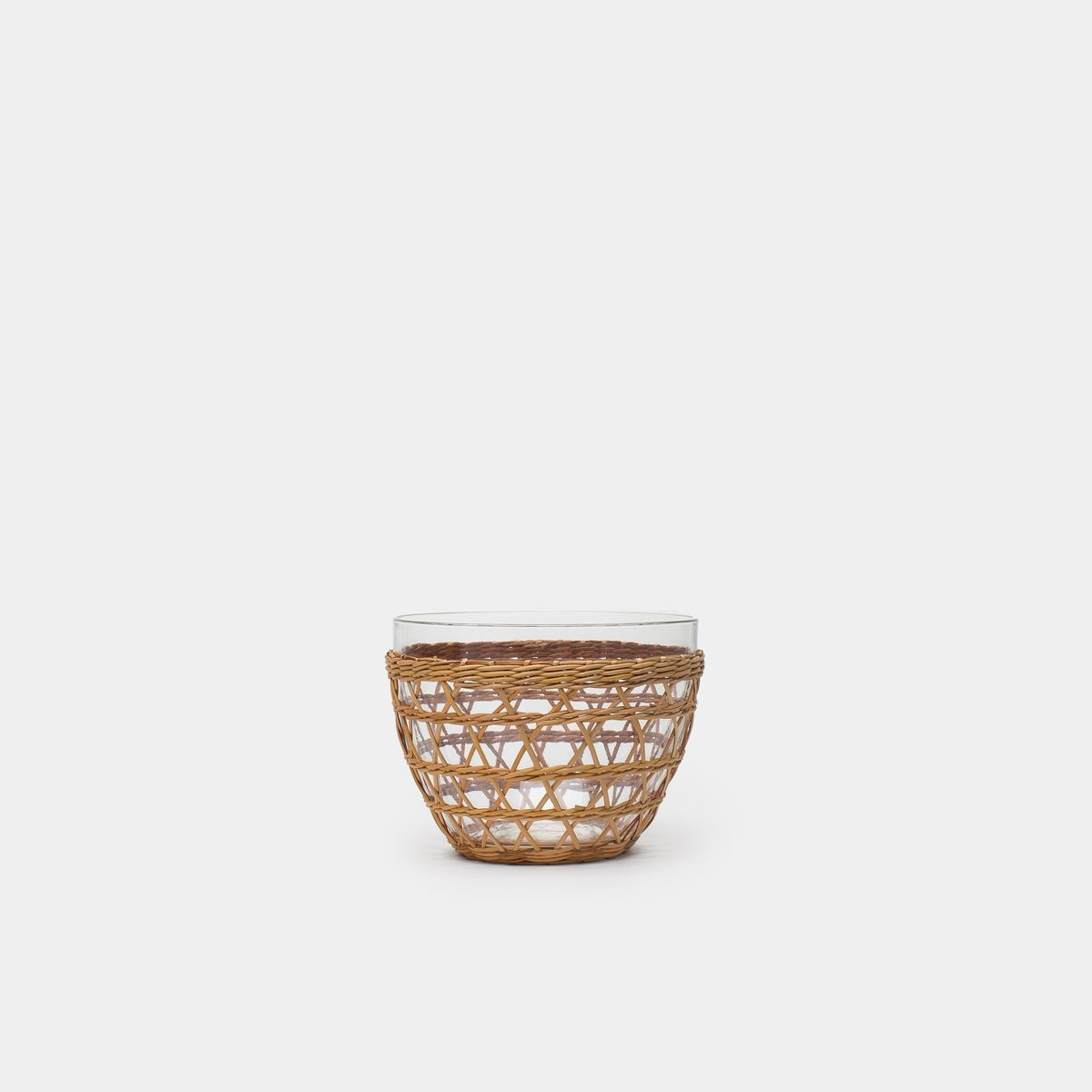 Rattan Cage Salad Bowl | Shoppe Amber Interiors | Amber Interiors