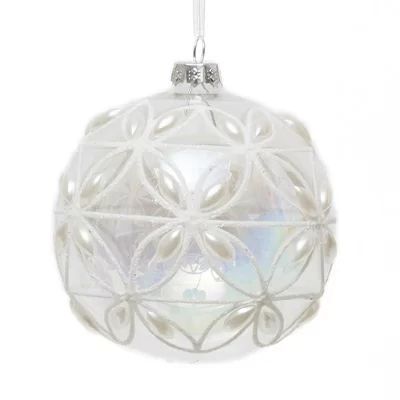 Ball with Pearl Ball Ornament | Wayfair North America