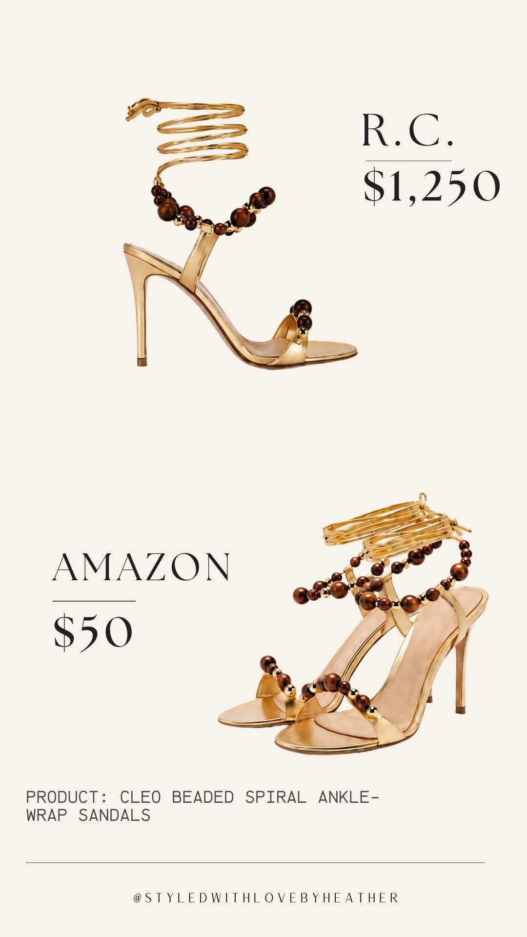 LUXE FOR LESS 🤎✨ Expensive taste doesn’t always need the designer price tag. I found the same elevated vibe at a fraction of the price — which are you choosing, LUXE or LESS? 👀

#LuxeForLess #LTKFinds #LTKStyleTip