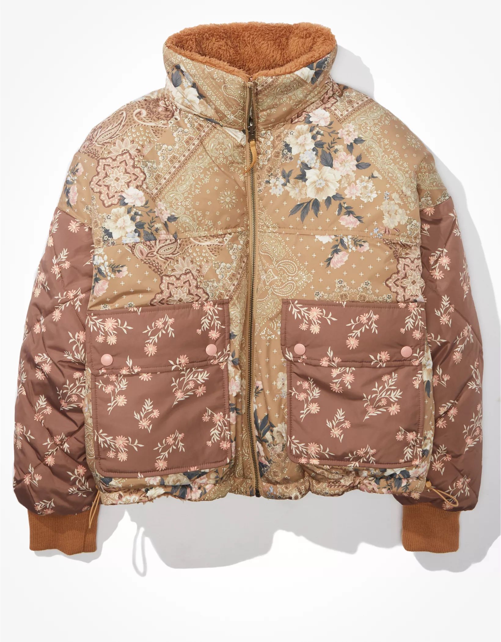 AE Reversible Chill Puffer | American Eagle Outfitters (US & CA)