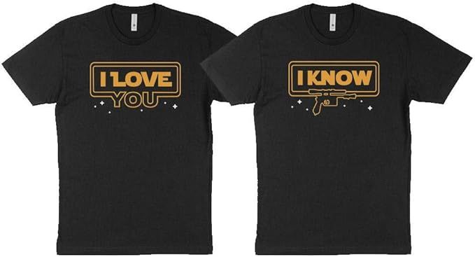 I Love You I Know Sci-Fi Geek Space Shirt Unisex | Amazon (US)