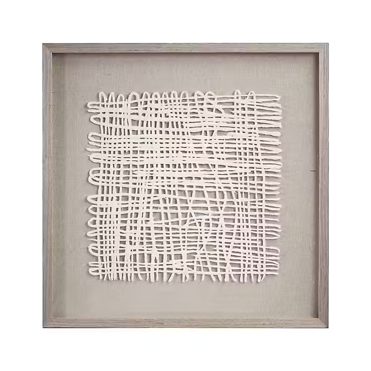 New! Natural String Art Wall Plaque | Kirkland's Home