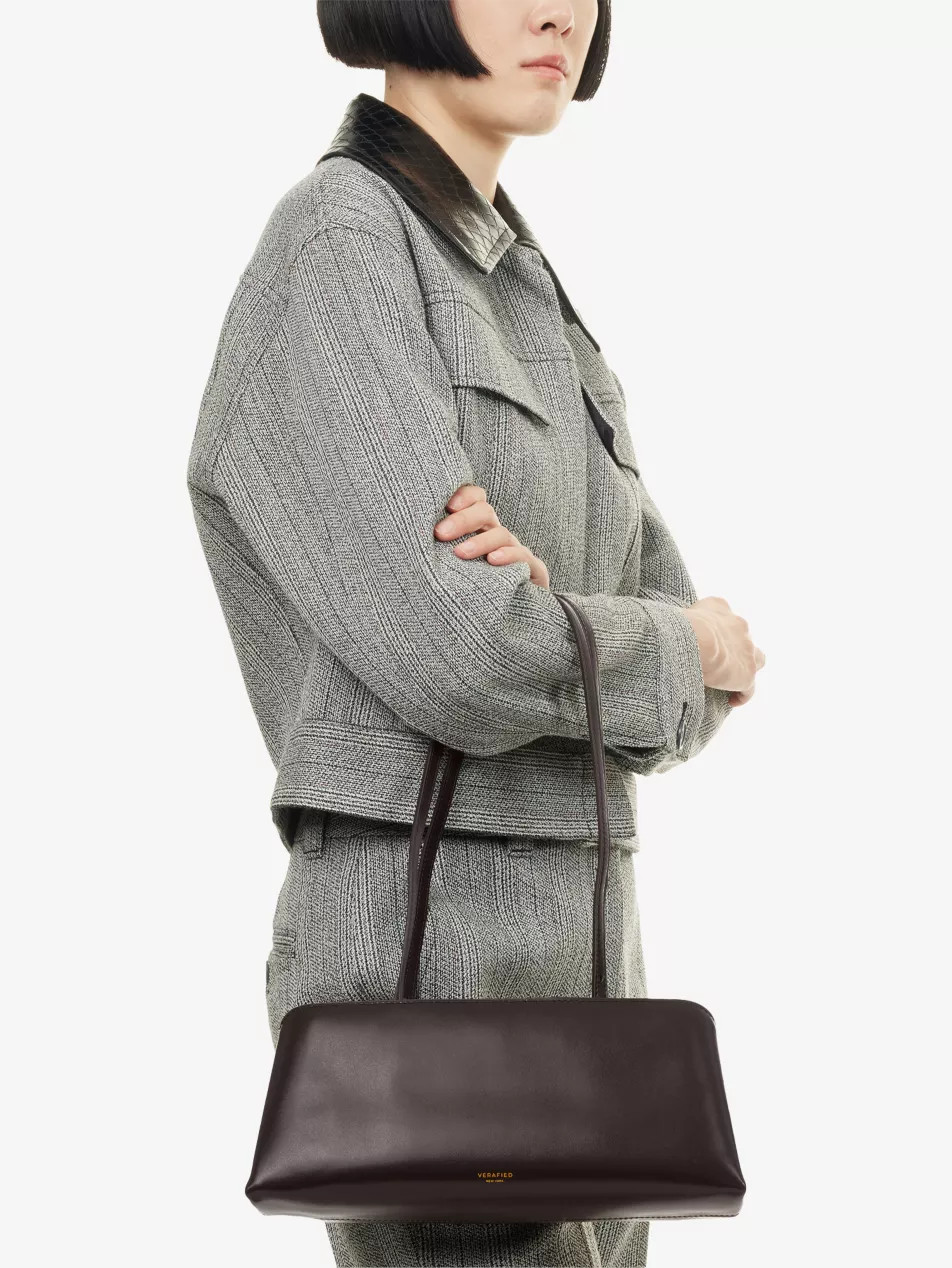 Vera Leather Shoulder Bag | Selfridges
