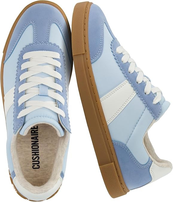 CUSHIONAIRE Balance Womens Sneakers, Casual Tennis Shoes for Women with Memory Foam and Slip Resi... | Amazon (US)