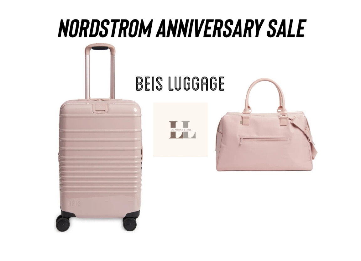 Beis travel luggage bag, travel outfits, airport style, vacations 

#LTKTravel #LTKxNSale #LTKItBag