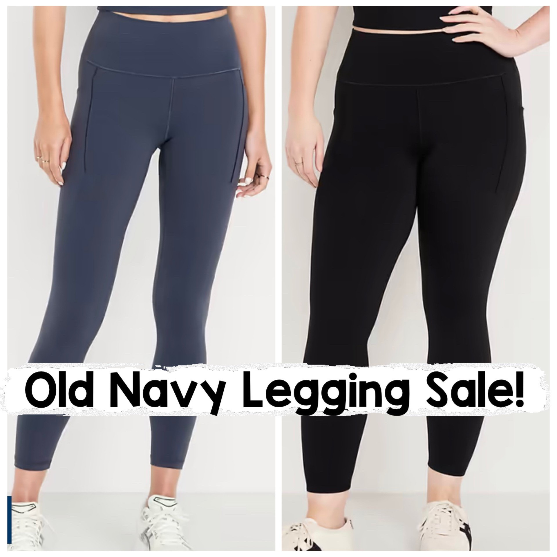 Old Navy has their incredibly popular High-Waisted StudioSmooth 7/8 Pocket Leggings down to only $17.99 today! Fantastic deal for these top sellers that usually retail for $44.99. So comfy, with a waistband that stays in place, plus they have pockets for phones or other essentials.

#LTKActive #LTKSaleAlert #LTKfitnessgoals