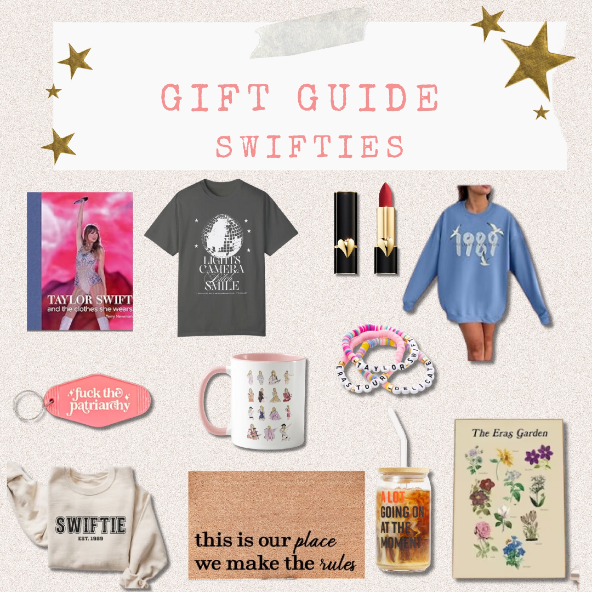 Gift Guide for the swifite in your life. Picked some of my personal favorites 



#LTKGiftGuide #LTKFindsUnder100 #LTKFindsUnder50