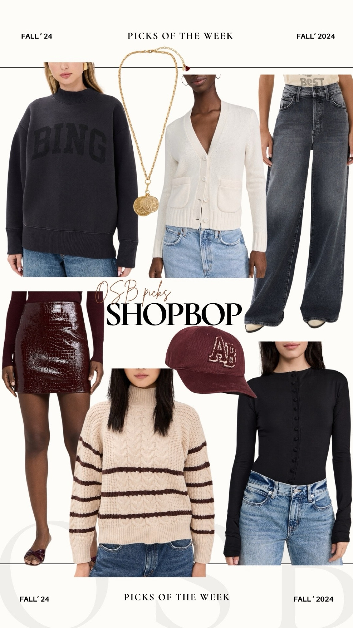 My fav picks from ShopBop✨

#LTKStyleTip #LTKWorkwear #LTKSeasonal