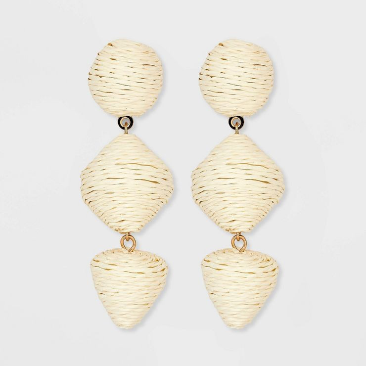 SUGARFIX by BaubleBar Woven Statement Earrings | Target
